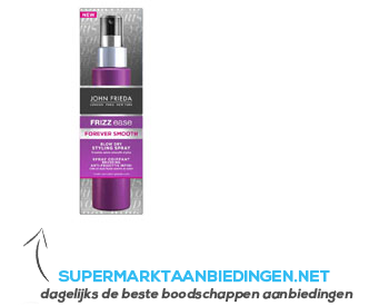 John Frieda Frizz ease blow dry spray aanbieding