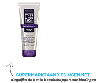 John Frieda Frizz ease secret agent aanbieding