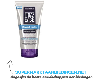 John Frieda Frizz-ease unwind curls crème aanbieding