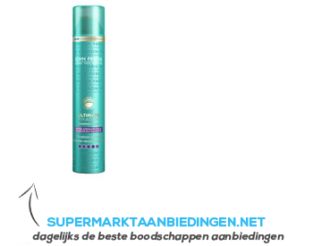 John Frieda Haarspray extra strength hold aanbieding