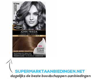 John Frieda Precision foam almond brown 6.5 aanbieding