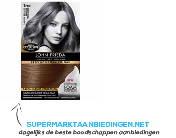 John Frieda Precision foam dark cool pearl blonde 7 aanbieding