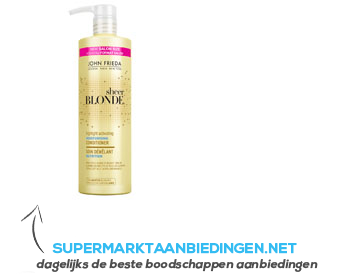 John Frieda Sheer blonde conditioner aanbieding