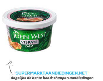 John West Vispaté zalm aanbieding