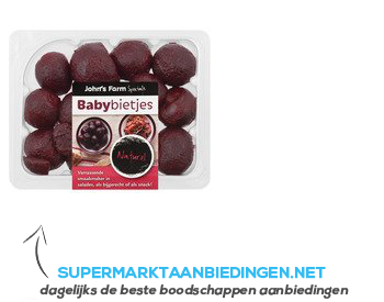 John's Farm Babybietjes naturel aanbieding