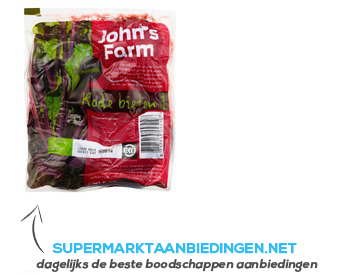 John’s Farm Gekookte rode bieten aanbieding