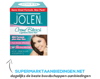 Jolen Crème bleach formula plus aloe vera aanbieding