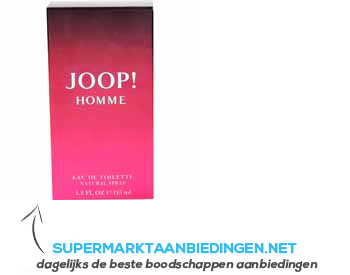 Joop Homme eau de toilette vapo aanbieding