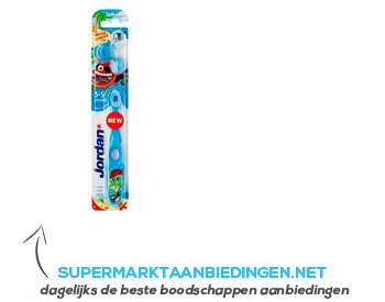 Jordan Step by step tandenborstel 3-5 years sof aanbieding