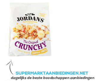 Jordans Crunchy tropical fruits