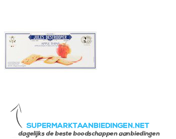 Jules de Strooper Apple thins aanbieding