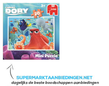 Jumbo Finding Dory mini puzzel aanbieding