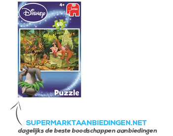 Jumbo Jungle book puzzel aanbieding