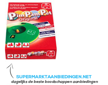 Jumbo Pim pam pet original aanbieding