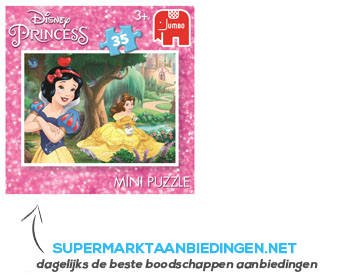 Jumbo Princess mini puzzel aanbieding