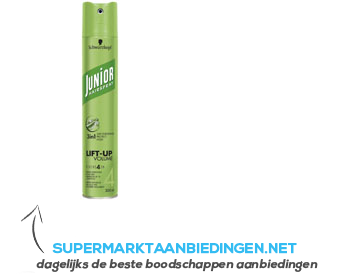 Junior Hairspray volume lift aanbieding