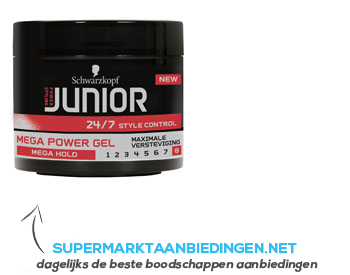 Junior Megapower gel aanbieding