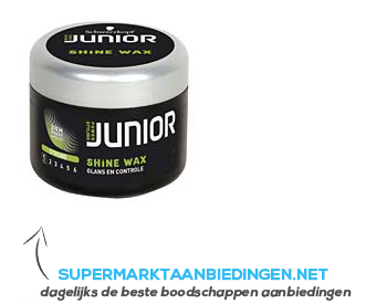 Junior Shine wax 1 aanbieding