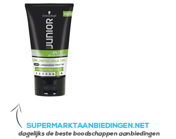 Junior Unlimited hold gel 7 aanbieding