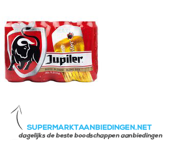 Jupiler Bier blond aanbieding