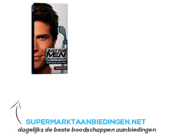 Just for men Autostop donkerblond aanbieding