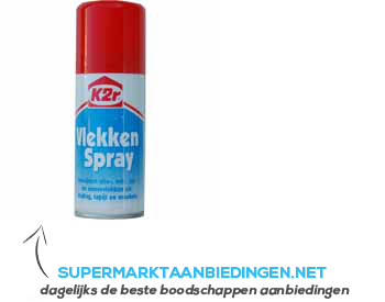 K2r Vlekkenspray aanbieding