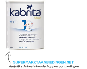 Kabrita Gold 1 zuigelingenmelk aanbieding