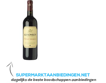 Kanonkop Cabernet Sauvignon aanbieding