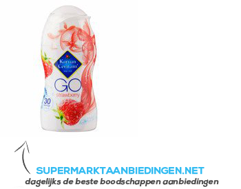 Karvan Cévitam Go! strawberry aanbieding