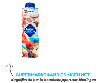 Karvan Cévitam Vruchtenlimonade siroop grenadine