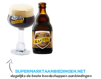 Kasteelbier Bruin aanbieding