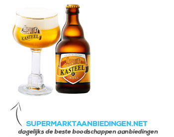 Kasteelbier Triple aanbieding