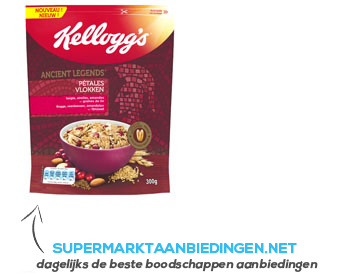 Kellogg's Ancient legends flakes rogge-veenbes aanbieding