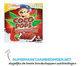 Kellogg's Chocopops reep melk aanbieding