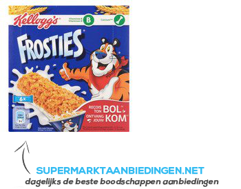 Kellogg's Frosties reep melk aanbieding