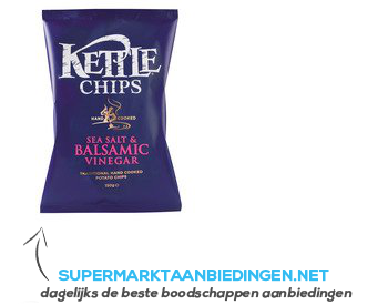 Kettle Sea salt-balsamic vinegar aanbieding