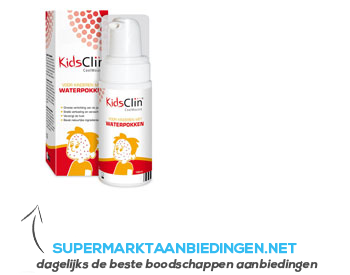 KidsClin Coolmousse voor kinderen met waterpokken aanbieding