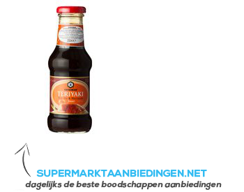 Kikkoman Teriyaki sweet aanbieding