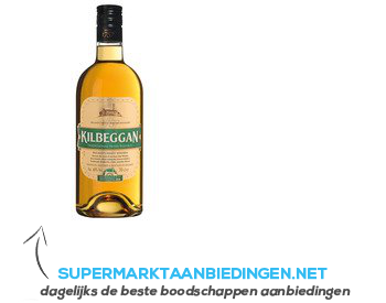 Kilbeggan Single grain Irish whiskey aanbieding