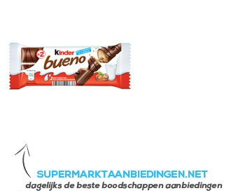 Kinder Bueno aanbieding