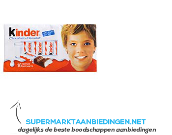 Kinder Chocolade aanbieding