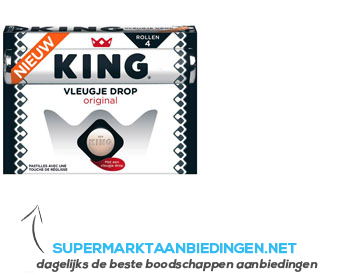 King Vleugje drop aanbieding