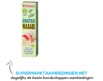 Kinjirushi Japanese grated wasabi aanbieding