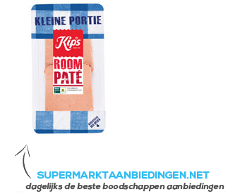 Kips Roompaté kleine portie aanbieding