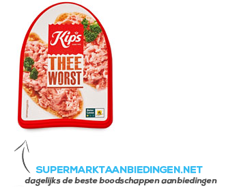 Kips Theeworst aanbieding