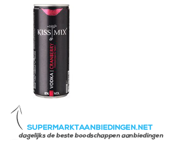 Kiss&Mix Cosmopolitan aanbieding