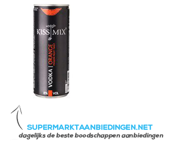 Kiss&Mix Screwdriver aanbieding