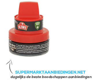 Kiwi Schoencrème zwart aanbieding