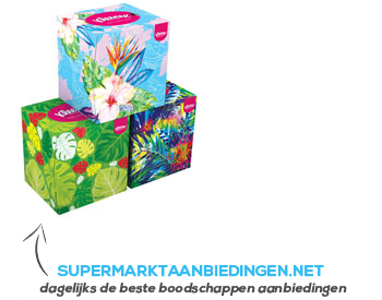 Kleenex Collection tissues box aanbieding