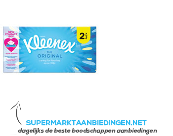 Kleenex Original tissues aanbieding